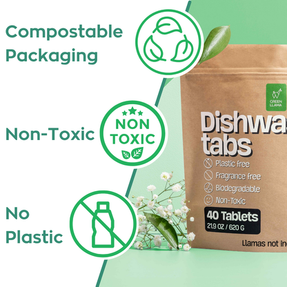 Unscented PVA Free Dish Washer Tabs