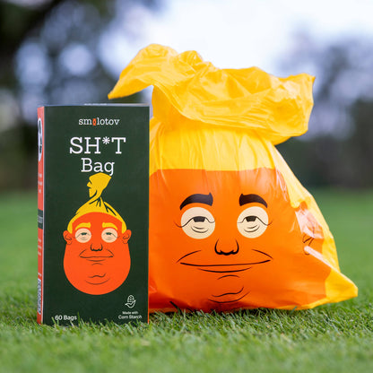 SH*T Bag - Stable Genius - Premium Pet Waste Bags x Smolotov