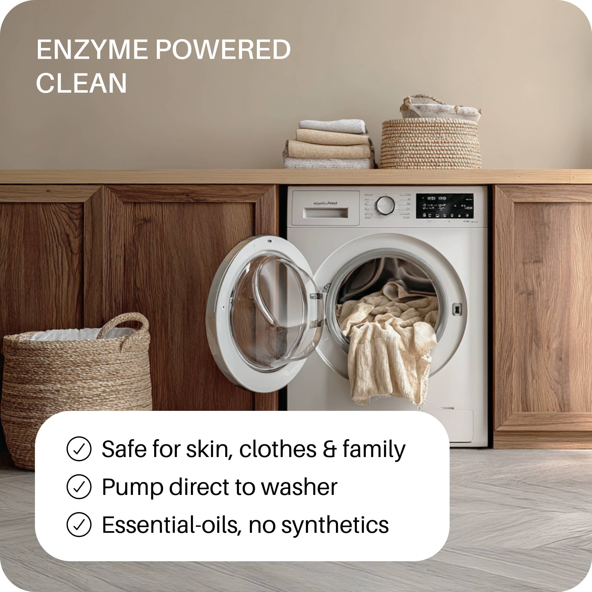 Enzymatic Laundry Soap | Ultra-Concentrated (32 loads)